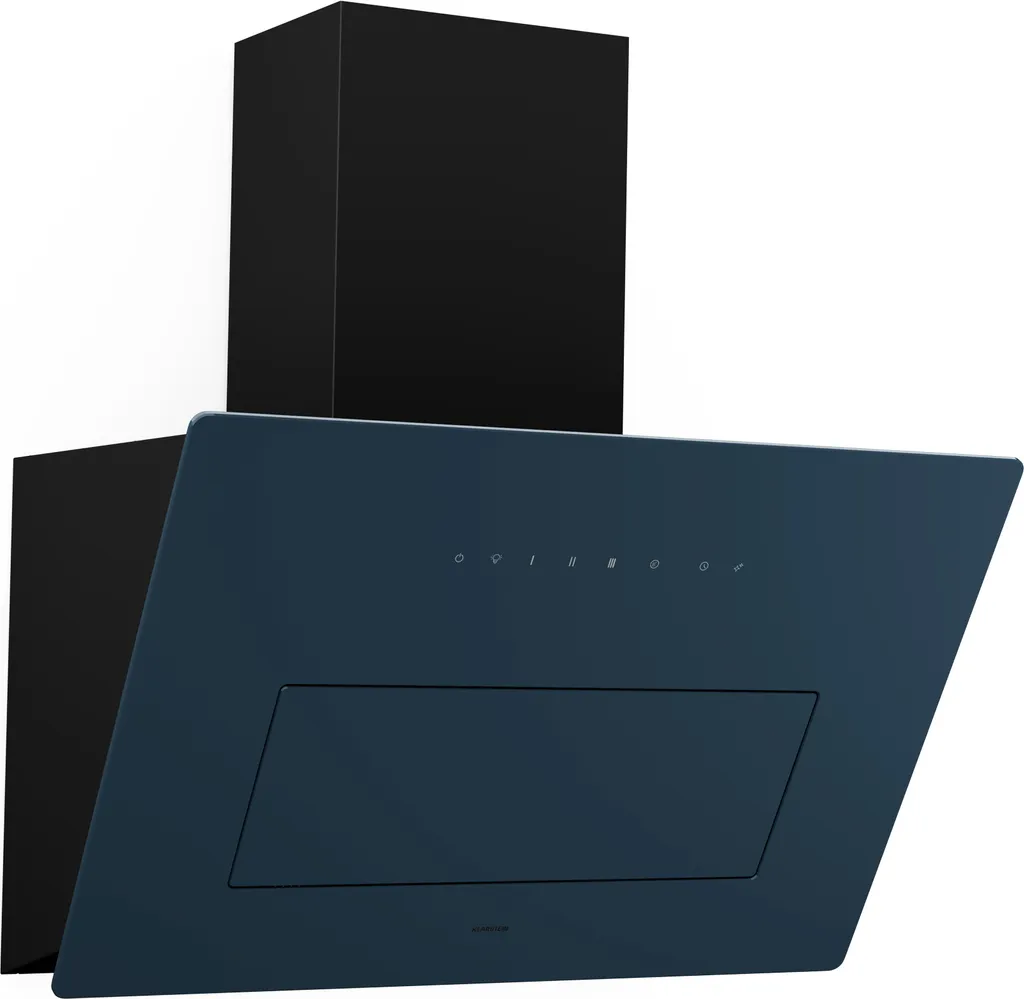 Klarstein SleekAir extractor hood - 60 cm head-free hood, 686 m³/h, A++, touch control panel, LED lighting 2700-6500 K, dual ventilation, anthracite