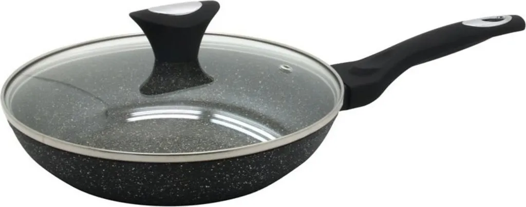 Klausberg Granite Frying Pan 28 cm Marble Gold KB7041