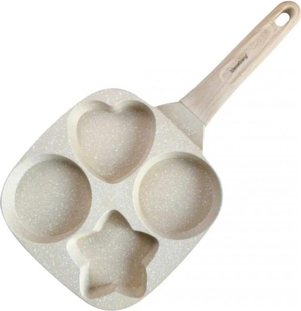 Klausberg marble pan for eggs and pancakes, 4 compartments 56769