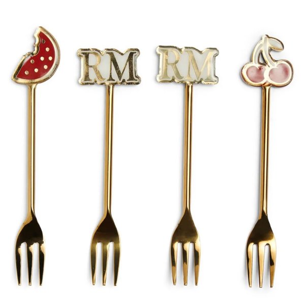 Riviera Maison Summer Small Forks (4-piece set) by Riviera Maison