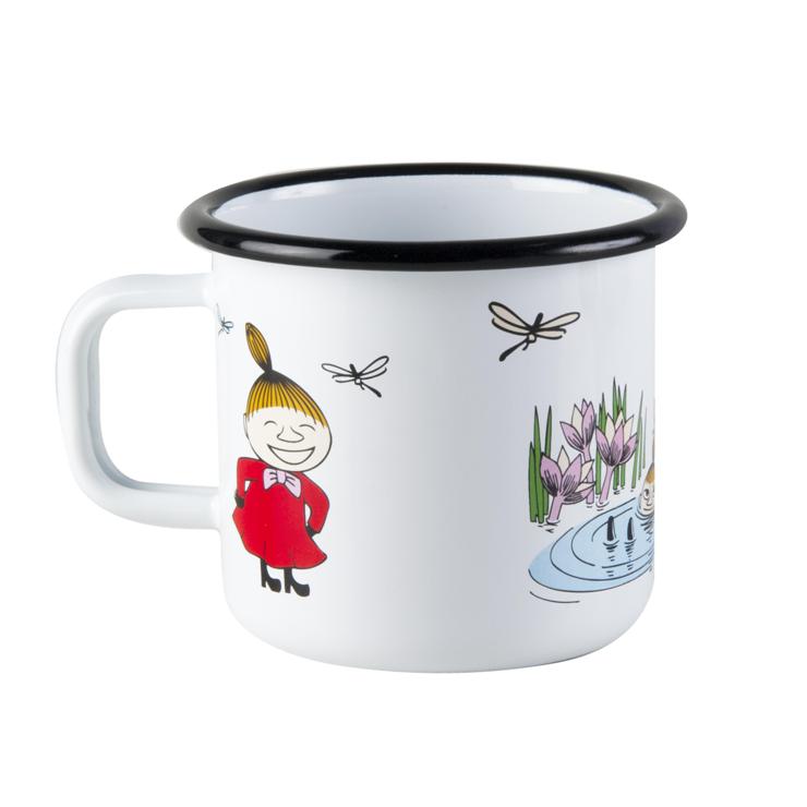 muurla My Small Enamel Cup White