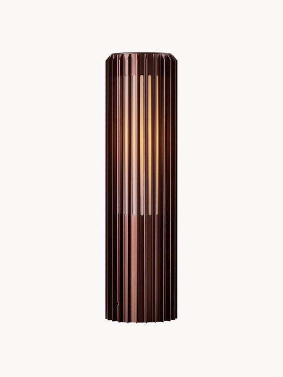 Westwing Collection Small Outdoor Pathway Lights Aludra, brown