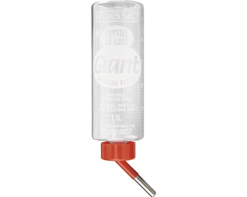 Small animal drinker Karlie Classic drinking bottle XL plastic 1100 ml approx. 20 x 17 x 31 cm