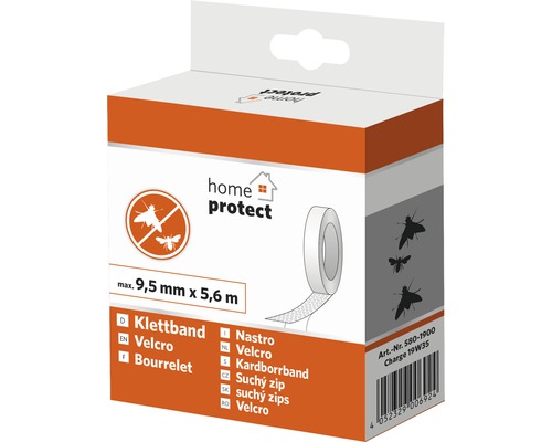 Home Protect Velcro tape 9.5 mm x 560 cm transparent