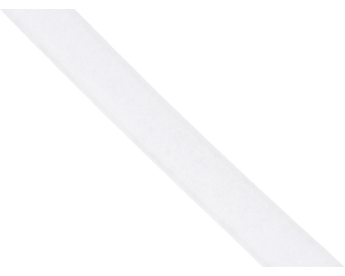Velcro loop side Mamutec white, self-adhesive, sold by the meter