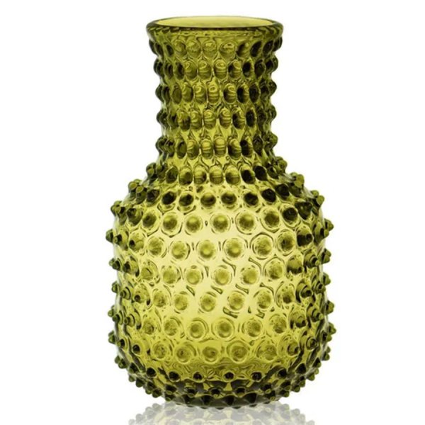 Klimchi Studio Carafe Hobnail Carafe Bonsai Green