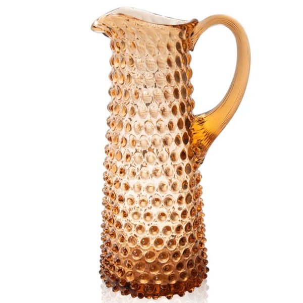 Klimchi Studio Carafe Hobnail Tall Bronze