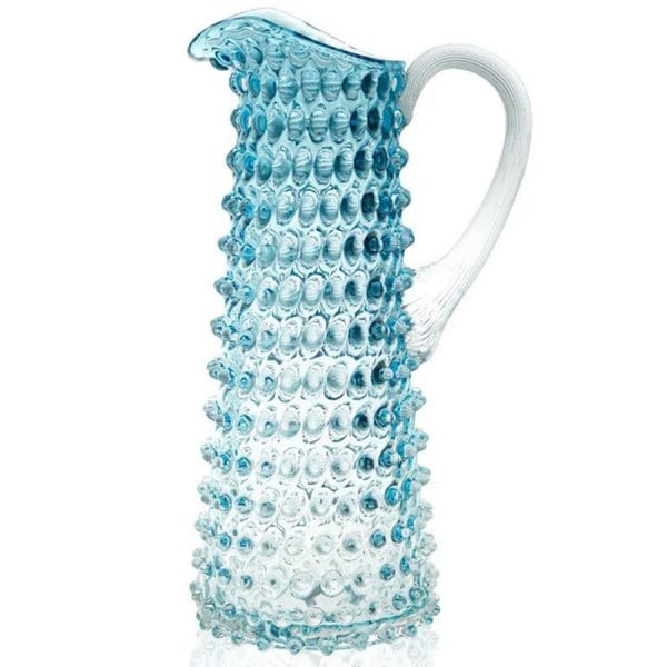 Klimchi Studio Carafe Hobnail Tall Underlay Aquamarine