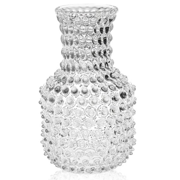 Klimchi Studio Carafe without Handle Hobnail Carafe Clear