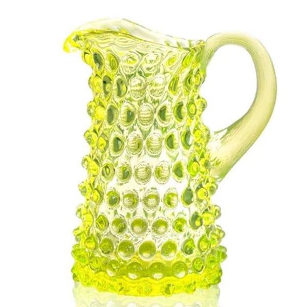 Klimchi Studio Jug Mini Hobnail Neon Citrine (350ml)
