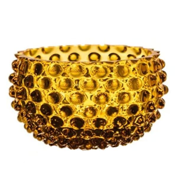 Klimchi Studio Bowl Hobnail Amber (11.5cm)