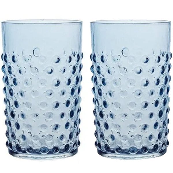 Klimchi Studio Water Glasses Set Hobnail Tumblers Underl