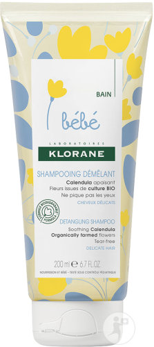 Klorane Baby Detangling Shampoo With Calendula Tube 200ml