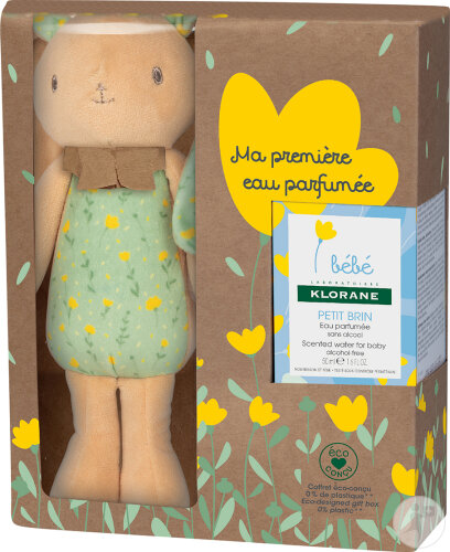 Klorane Baby Gift Set Rabbit + Petit Brin 50ml