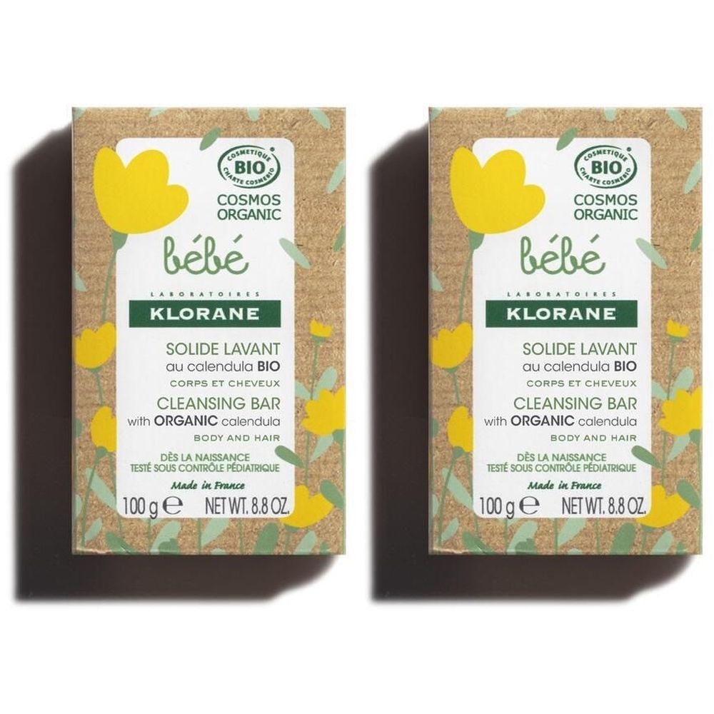 Klorane Baby Certified Organic Solid Soap 200g