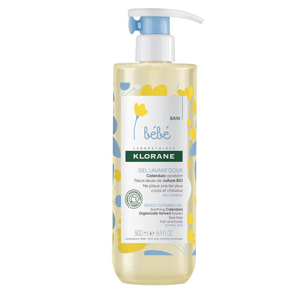Klorane Bébé Calendula Wash Gel 500 ml