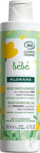 Klorane Organic Calendula Multi-Use Oil Bottle 200ml