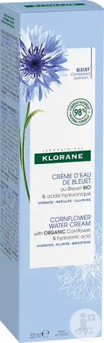 Klorane Organic Cornflower Moisturizing Cream Face And Eyes Tube 30ml