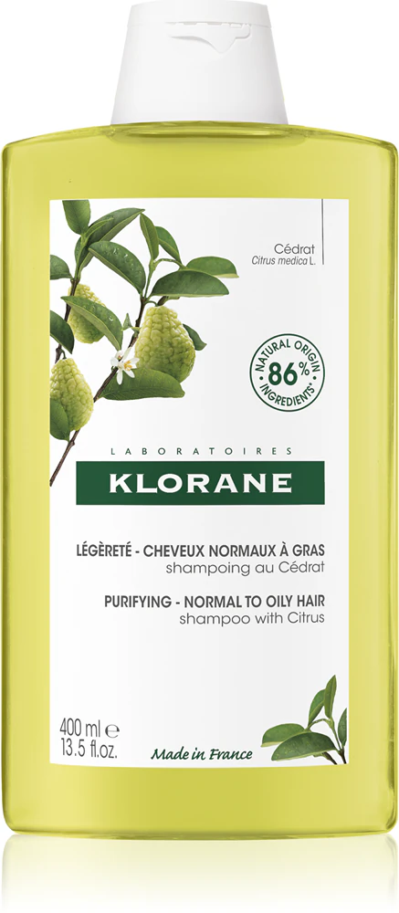 Klorane Cédrat the cleansing shampoo for normal to oily hair