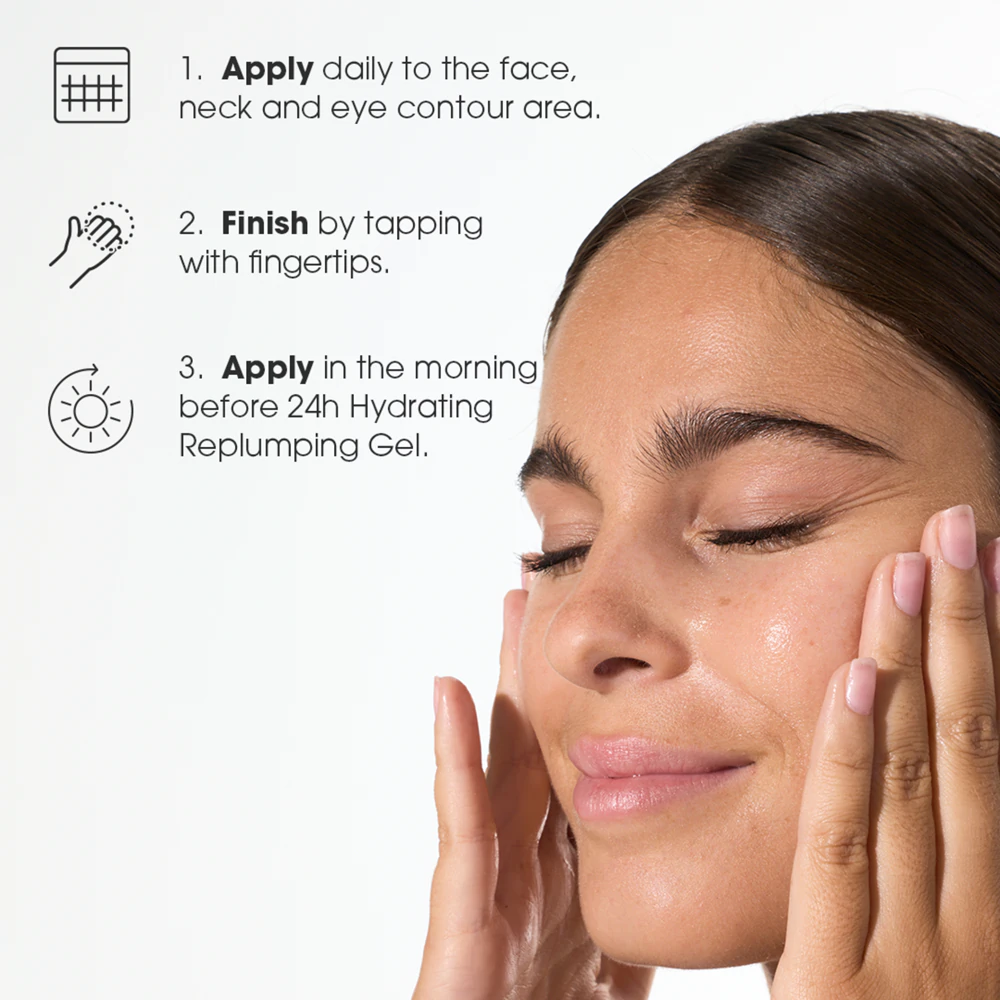 Klorane Cornflower Super-Charged Hydra-Plumping Serum Active serum for skin brightening and smoothing