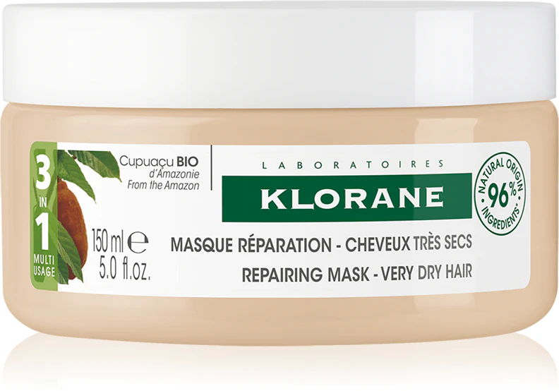 Klorane Cupuaçu Bio Bio regenerating hair mask for very dry hair