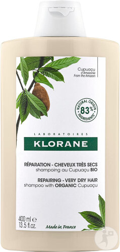 Klorane Cupuaçu Organic Shampoo Bottle 400ml
