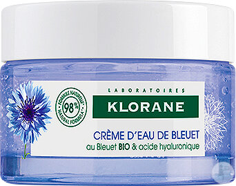 Klorane Moisturizing Cream With Organic Cornflower And Hyaluronic Acid Jar 50ml