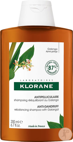 Klorane Galanga Anti-Dandruff Shampoo 200ml