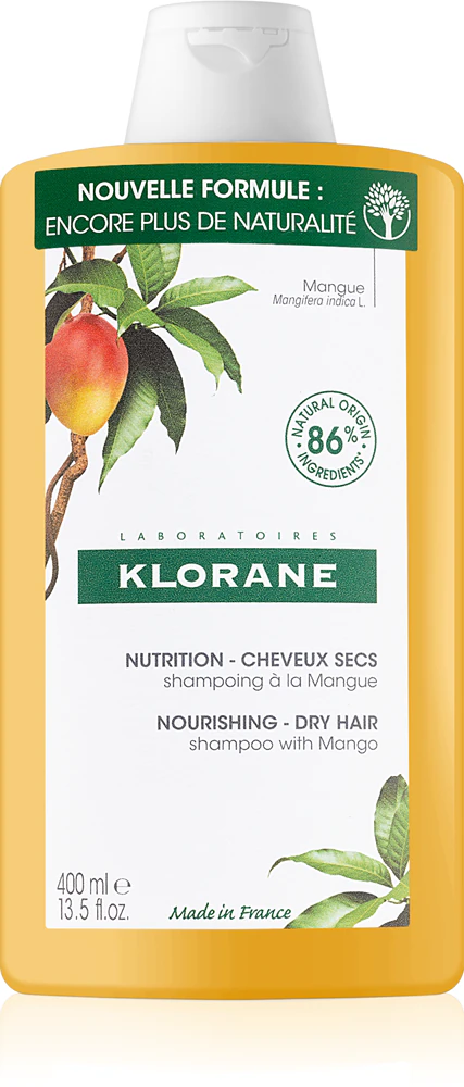 Klorane Mango intensive, nourishing shampoo for dry hair