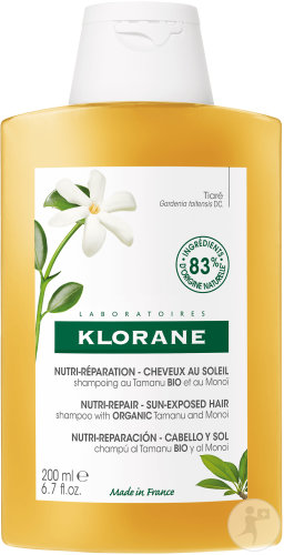 Klorane Nutri-Repair For Sun Exposed Hair With Tamanu And Monoi Bio Bottle 200ml