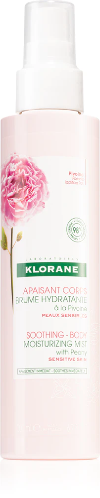 Klorane Peony moisturizing body lotion