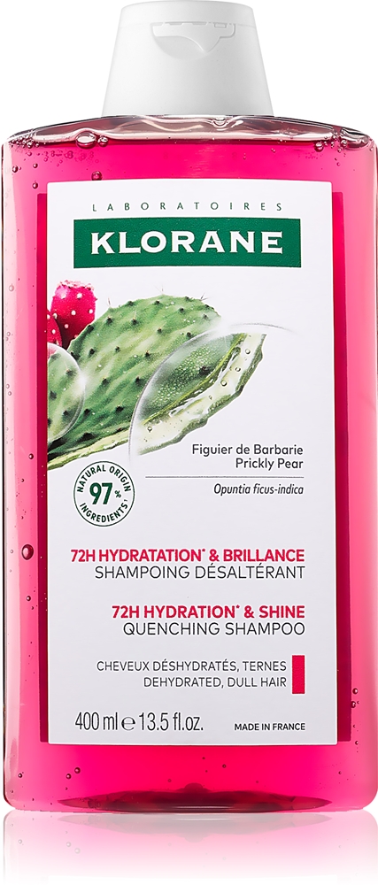 Klorane Prickly Pear intensely hydrating shampoo 400 ml