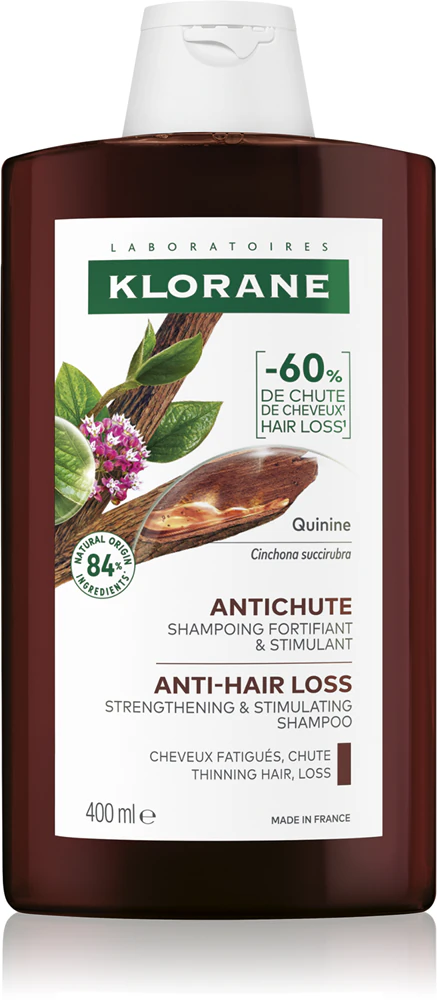 Klorane Quinine & Edelweiss organic strengthening shampoo against hair loss