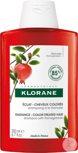 Klorane Shampoo Shine With Pomegranate Colored Hair Bottle 200ml