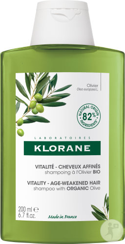 Klorane Shampoo With Olive Extract Density And Vitality Bottle 200ml