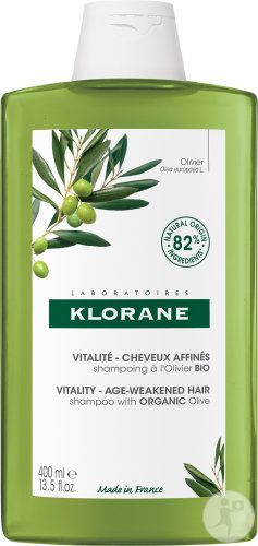 Klorane Shampoo With Olive Extract Density And Vitality Bottle 400ml