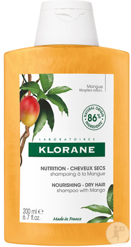 Klorane Shampoo Care With Mango For Dry Hair Bottle 200ml