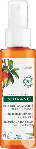 Klorane dry oil with mango butter pump bottle 125ml