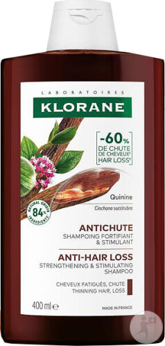 Klorane Growth Shampoo with Quinine, 400ml Bottle