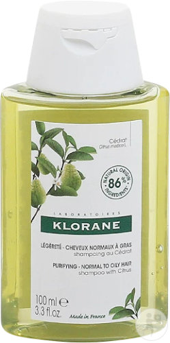 Klorane Zedrat Shampoo Normal to Oily Hair Bottle 100ml