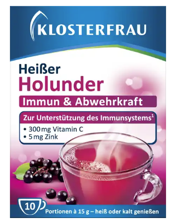 Klosterfrau Broncholind Hot elderberry Dietary supplements, 150 gm