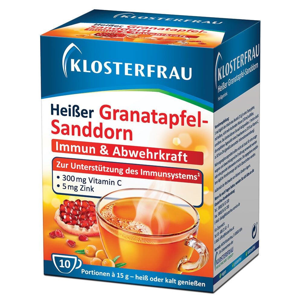 KLOSTERFRAU Broncholind® Hot Pomegranate-Sea Buckthorn 10x15 g