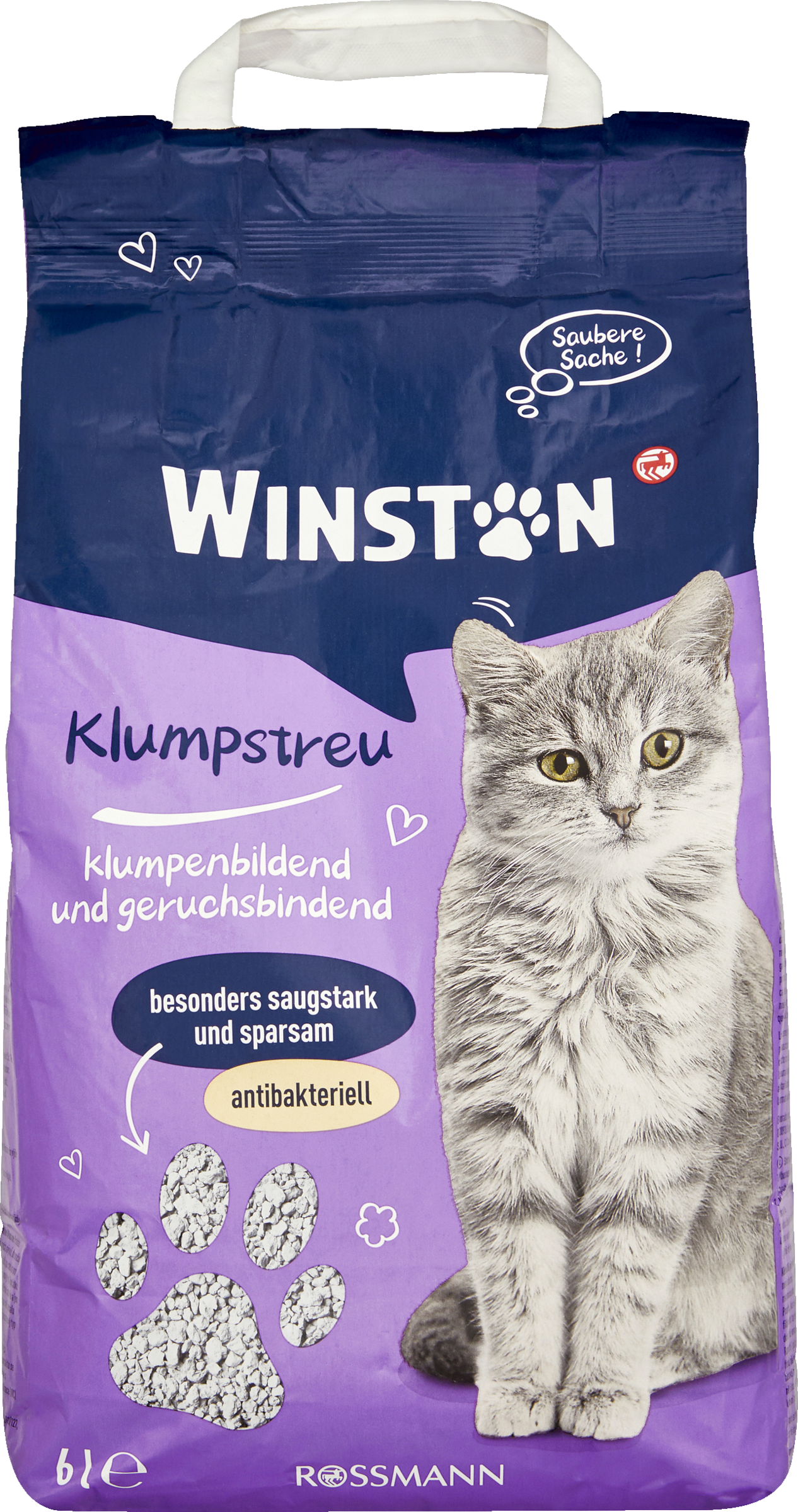 Winston clumping litter