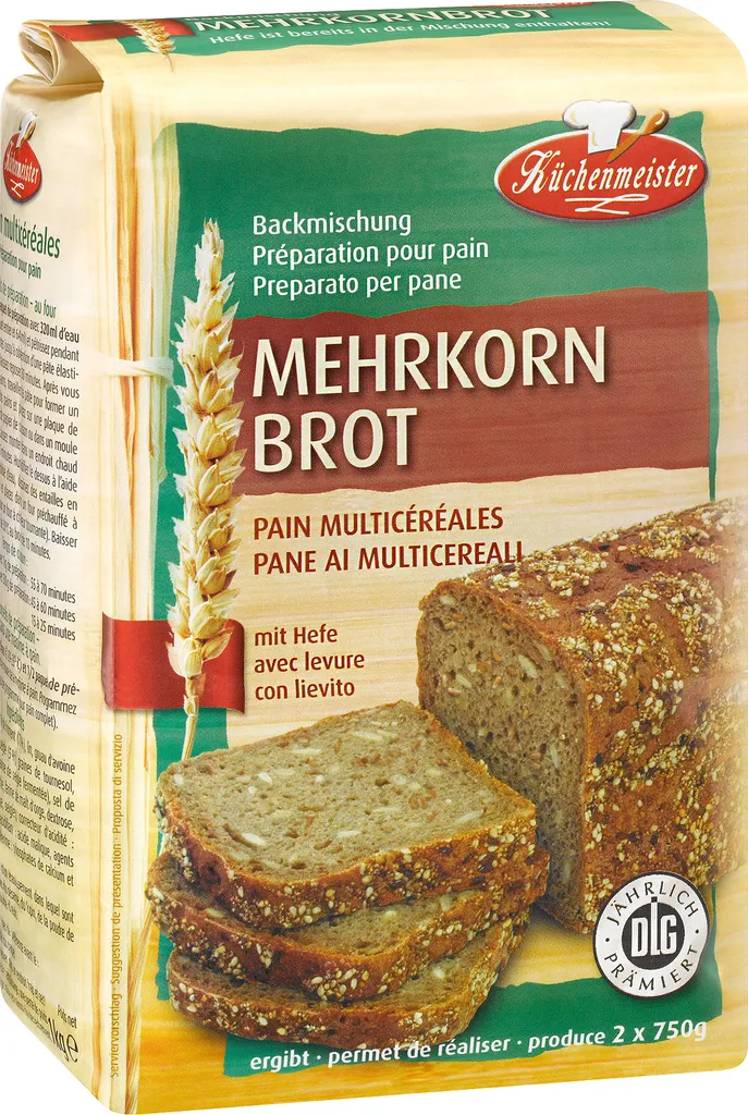 Küchenmeister Km. multigrain bread Bm Bw 1000G