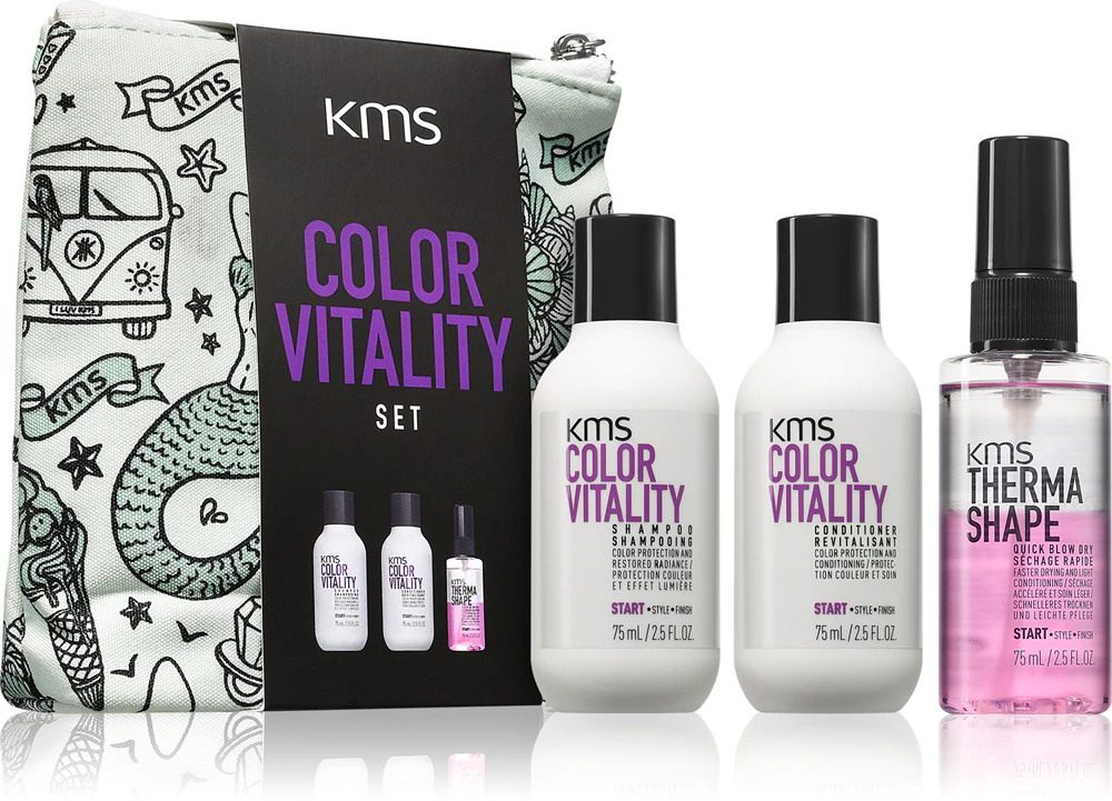 KMS Color Vitality Set travel set for colored hair