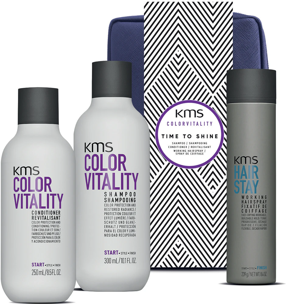 KMS Color Vitality Time to Shine Gift Set for Colored Hair