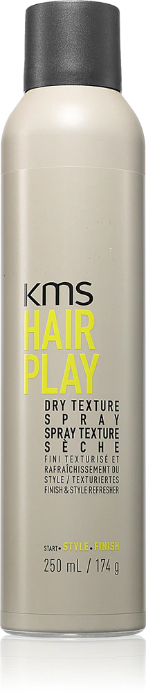 KMS Hair Play Dry Texture Spray Hairspray for more hair volume
