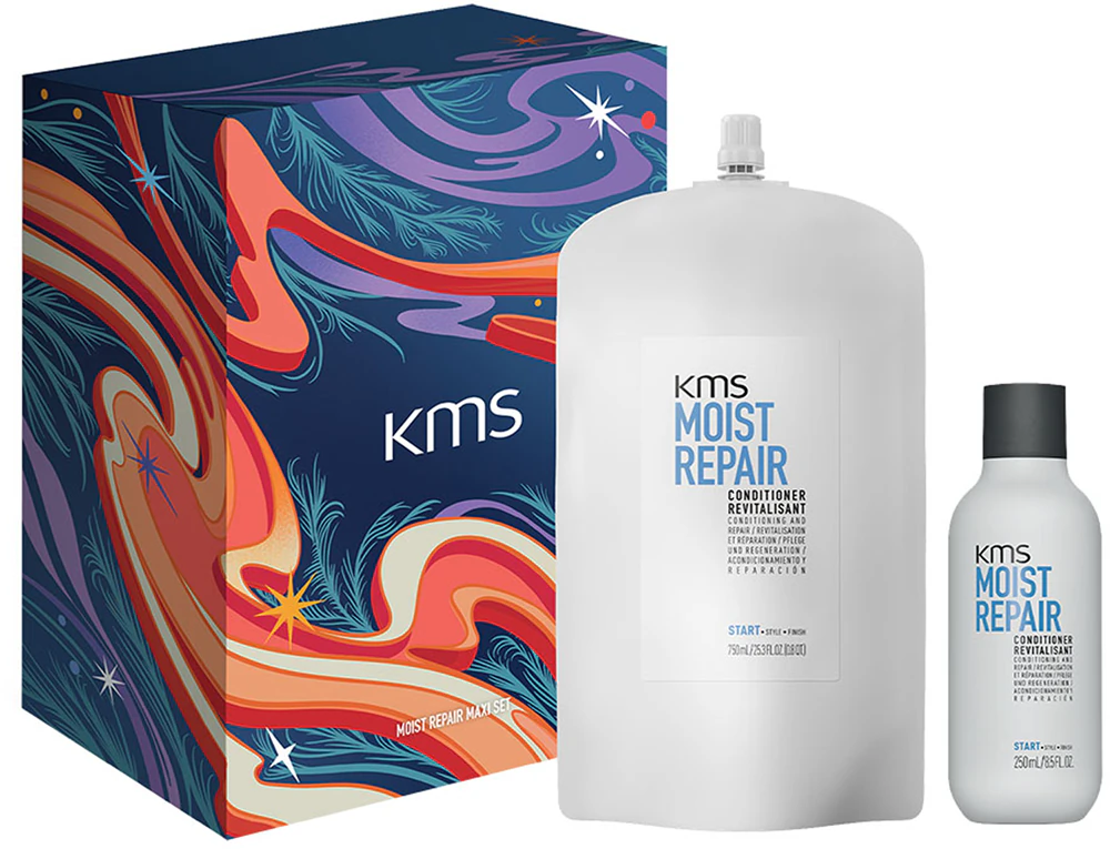 KMS Moist Repair Maxi Set Gift set for nourishing and moisturizing