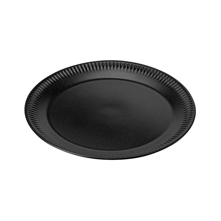 knabstrup-keramik Knabstrup Dinner Plate Black