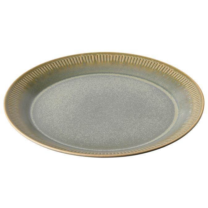 knabstrup-keramik Olive Green Knabstrup Plate